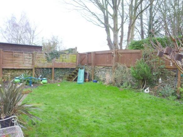 Rear garden