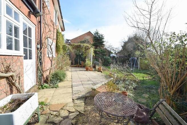 Rear garden
