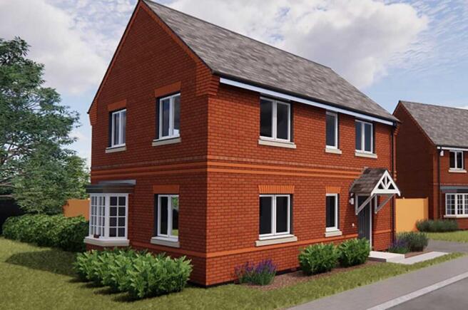 3-bed detached on off Barrowby Road, 
Grantham, 
Lincolnshire, 
NG31 8AE
, £299,950