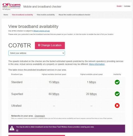 Broadband Check