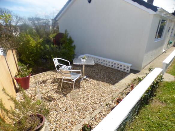 Gravelled Patio Area