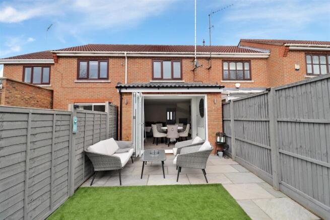 rear of house