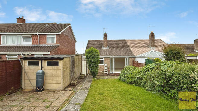 rear of bungalow