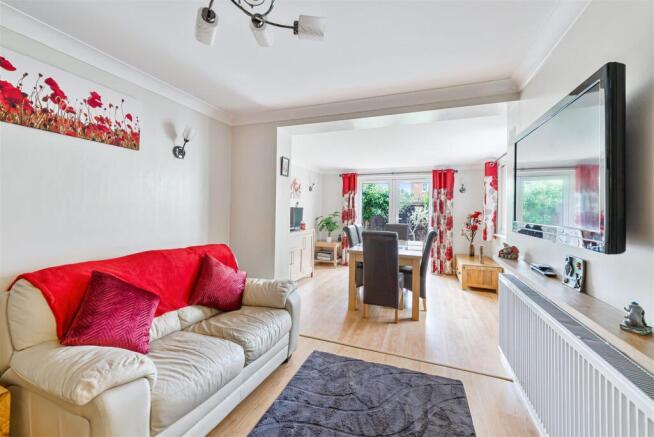 Family Room into Dining