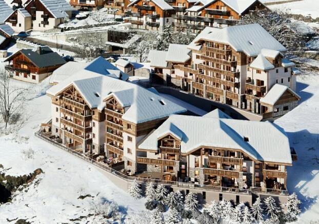 The brand new apartm