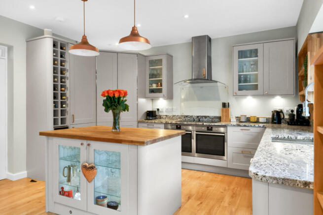 Main House: Kitchen-Dining-Family Room