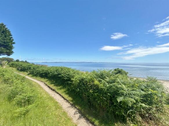 Sannox beach path