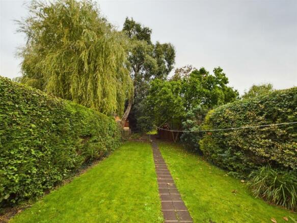 Rear garden