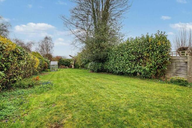 Rear garden