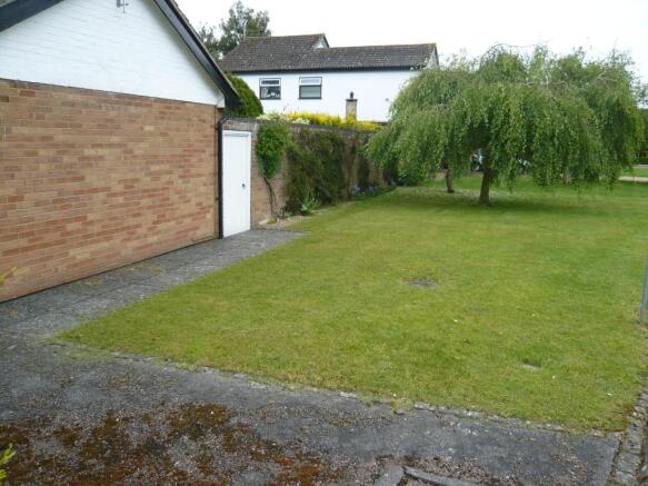 View of side garden