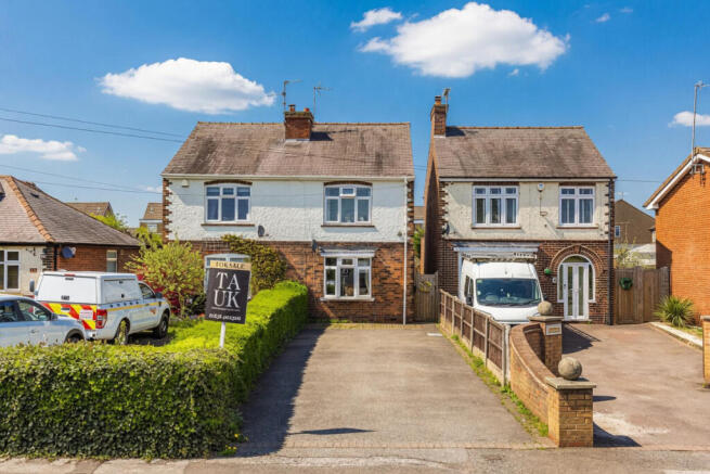 2-bed semi-detached on Commonside, Selston, NG16, £200,000