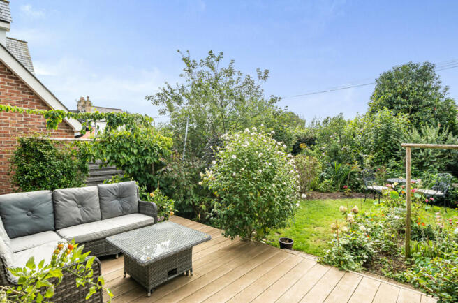 Rear Garden Deck