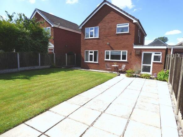 Rear of Property