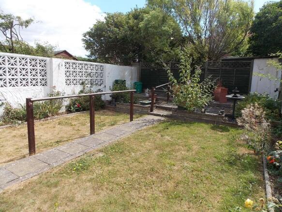 Rear garden