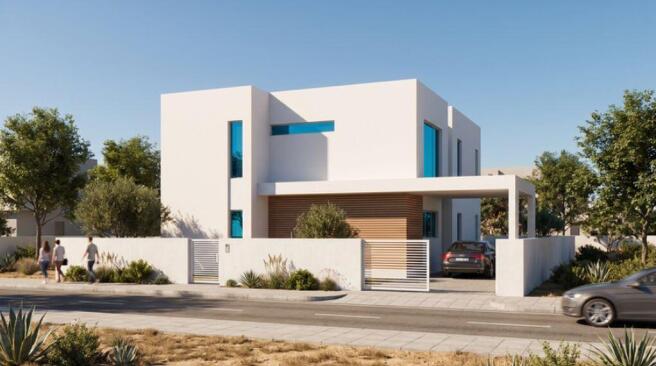 Front of Villa -...