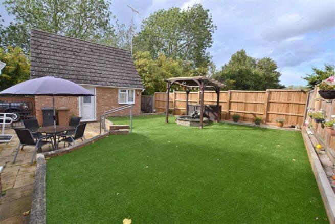 Rear Garden with Rural Views