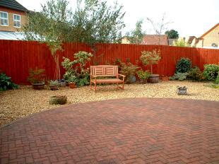 Rear garden