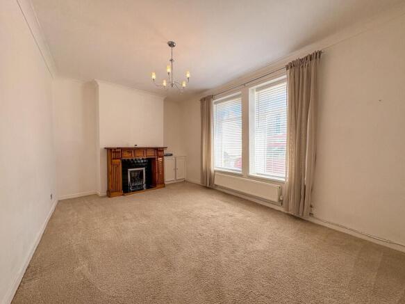 Reception room at the front of the property