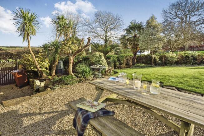 South facing garden
