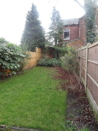 Rear garden