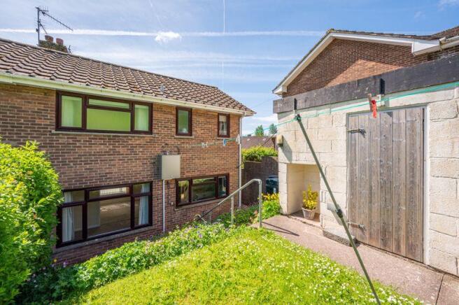 Rear Garden and Shed