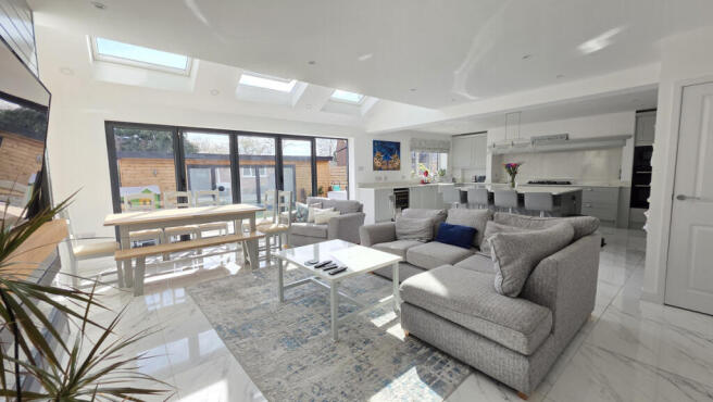Open Plan Living/Kitchen/Diner