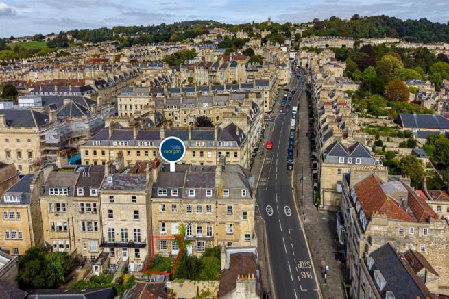 Garden Flat, 3 Alfred Street, Walcot, Bath BA1 2QU