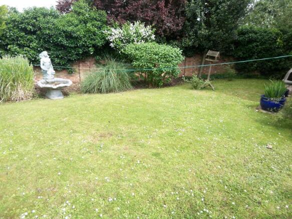 Rear garden