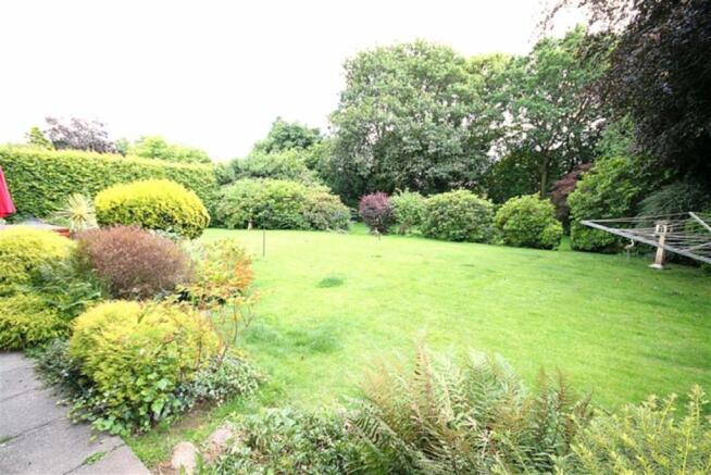 Rear garden