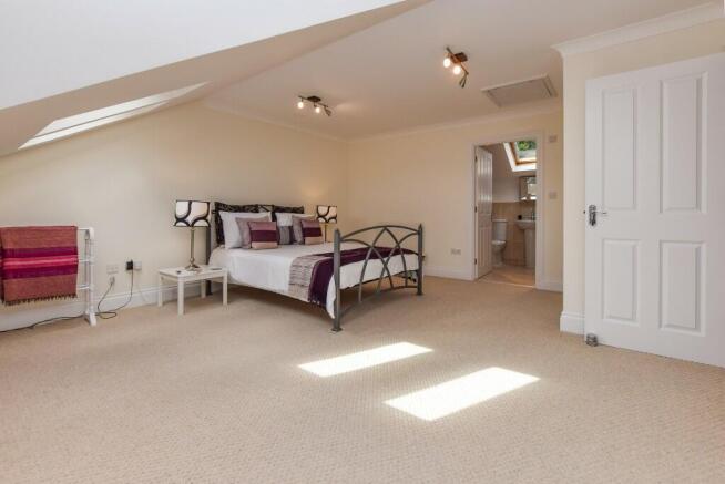 Top floor bedroom