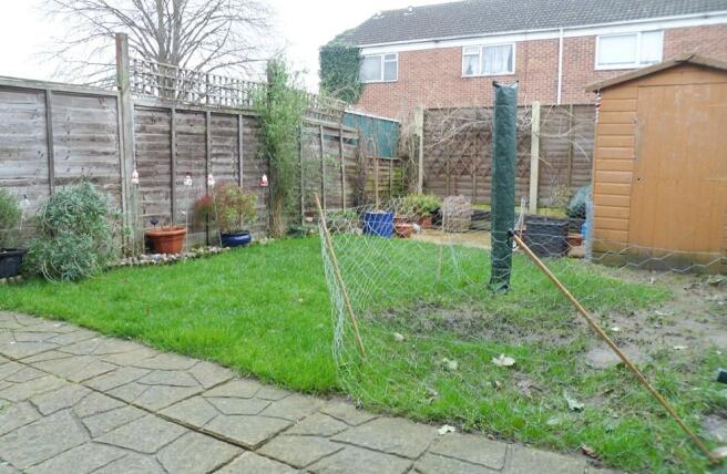 Rear garden