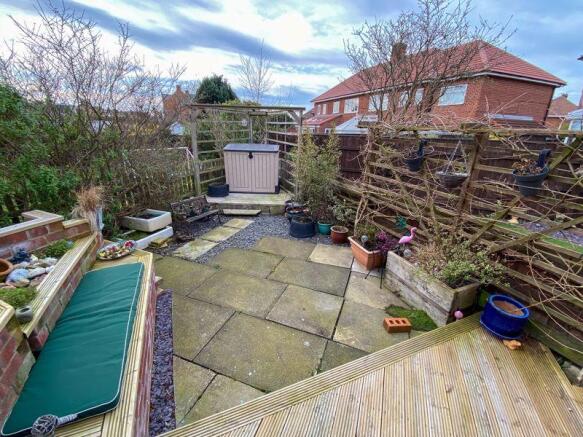 Rear garden