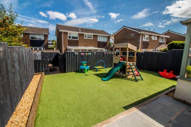 Rear Garden. 