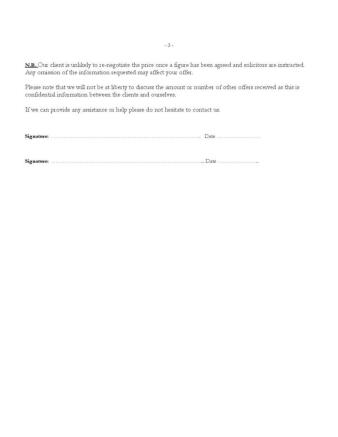 Tender Form - 66 St 