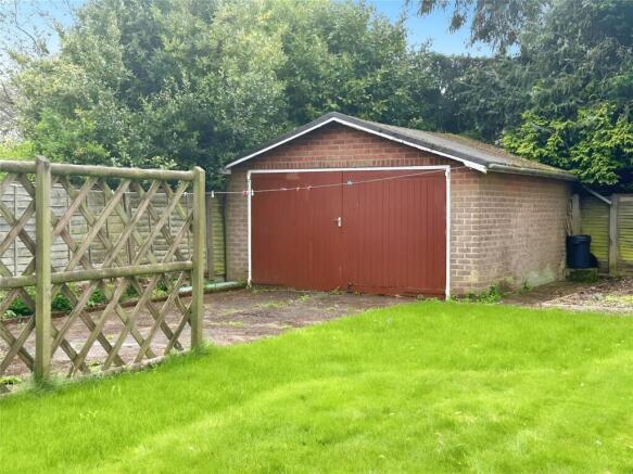 Rear Garage