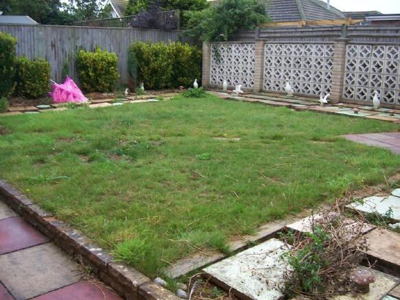 Rear garden