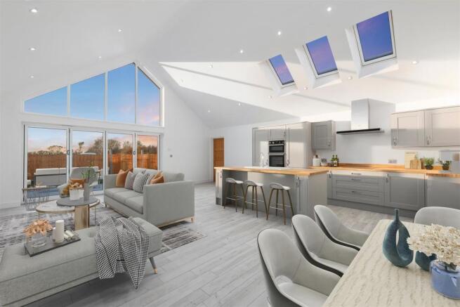 Open Plan Living/Kitchen/Diner (Visualisation)