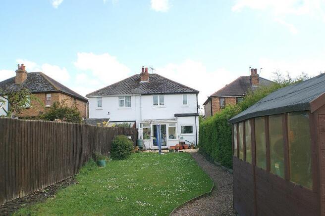 Rear of Property