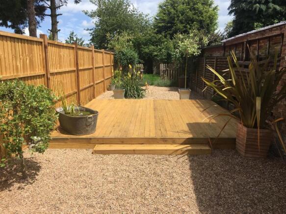 Rear garden