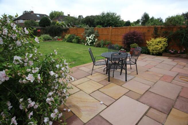 Rear garden