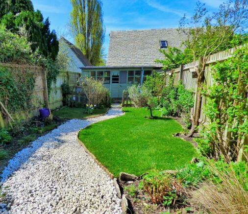 Rear garden