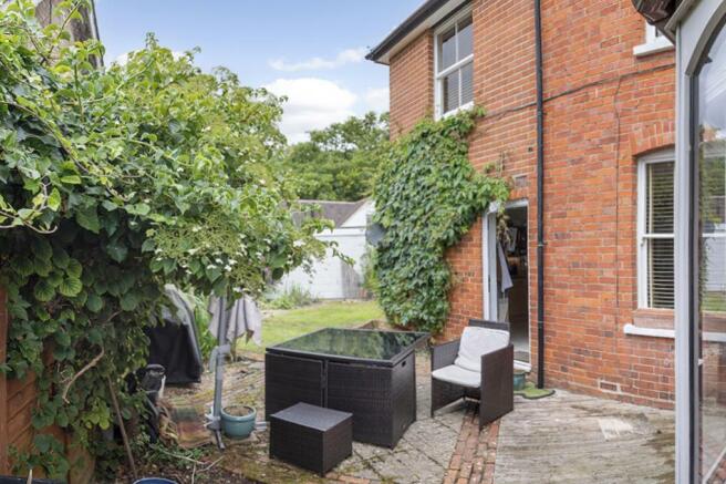 Rear garden