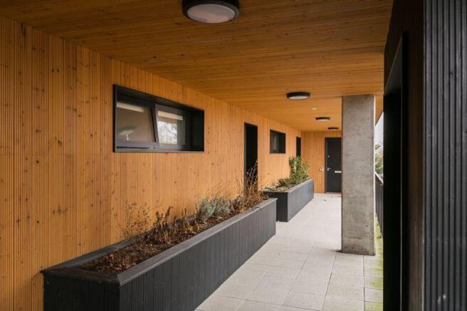 Covered Communal Hallway