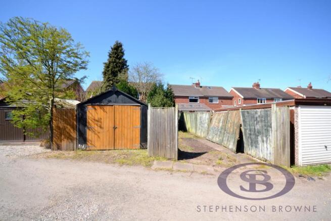 Rear Garage and Parking