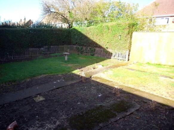 Rear garden