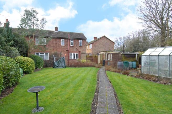 Rear Garden back to House