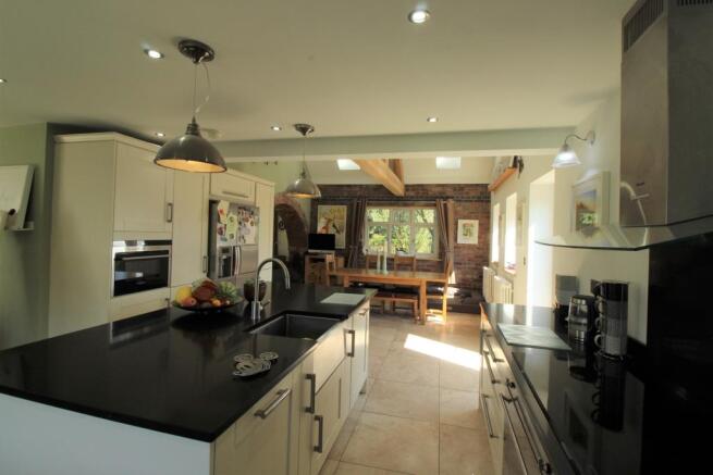 Open Plan Kitchen Area