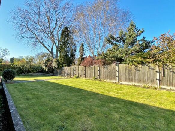 Rear garden