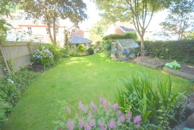 Rear garden
