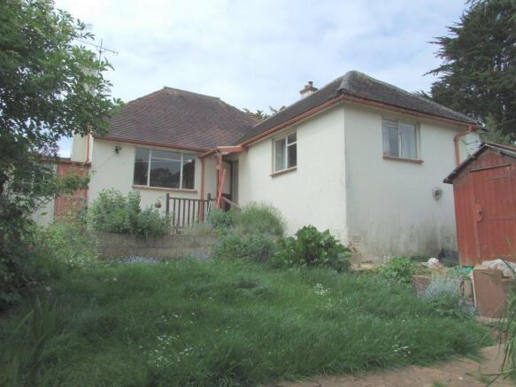 Back of property